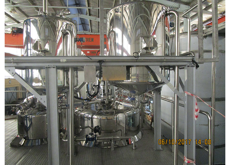 Mixer & Double jacket tank