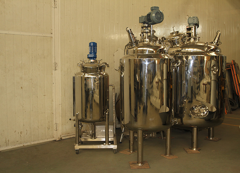 Mixer & Double jacket tank
